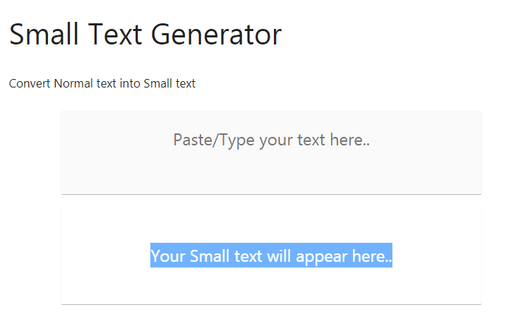 Write generator